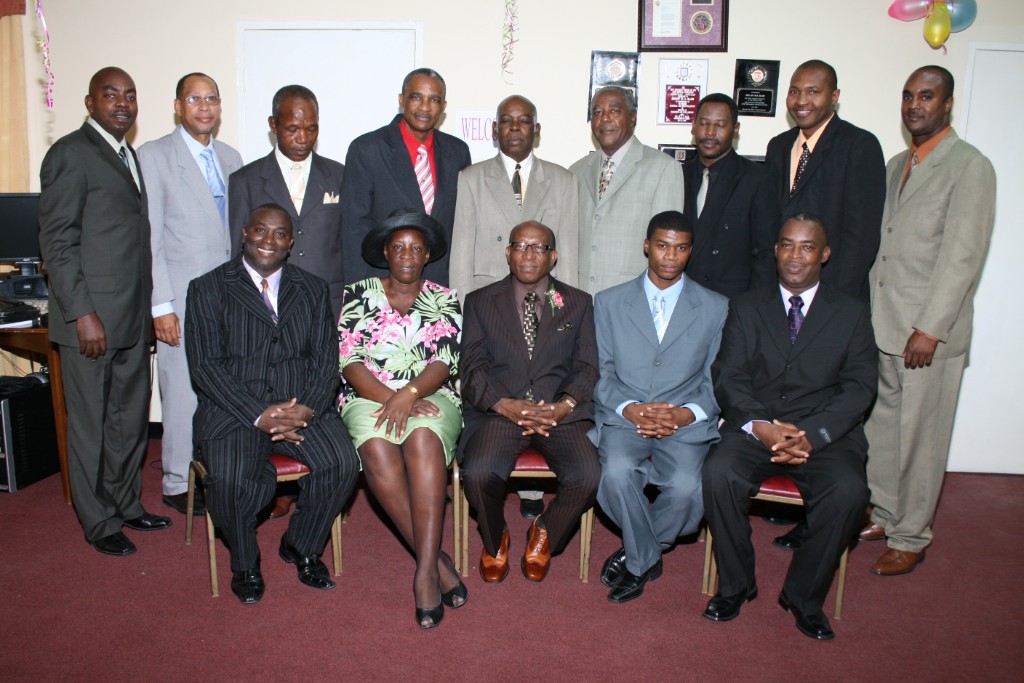 Historic church family gathering at Portmore NTCOG