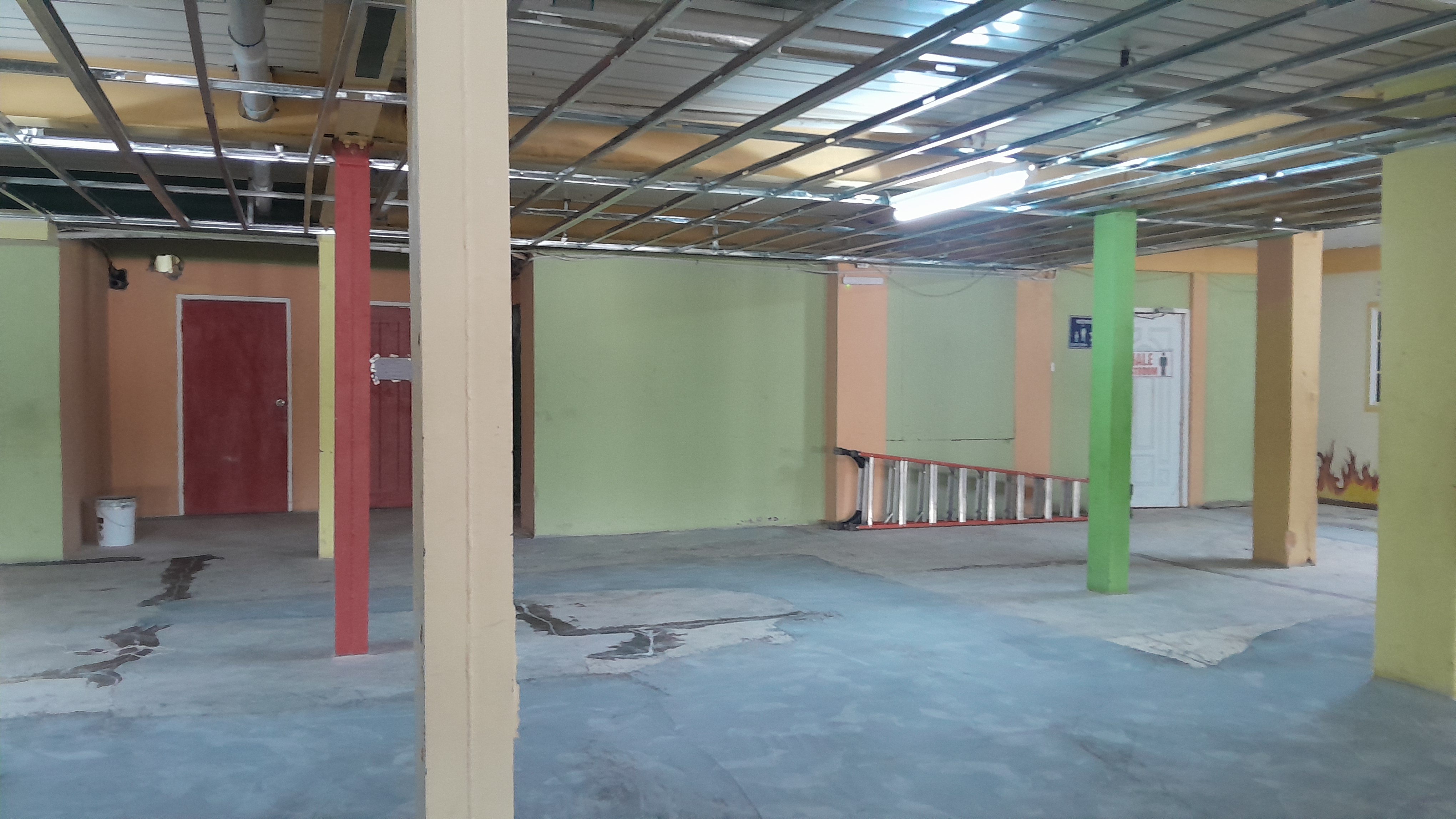 Church renovation progress