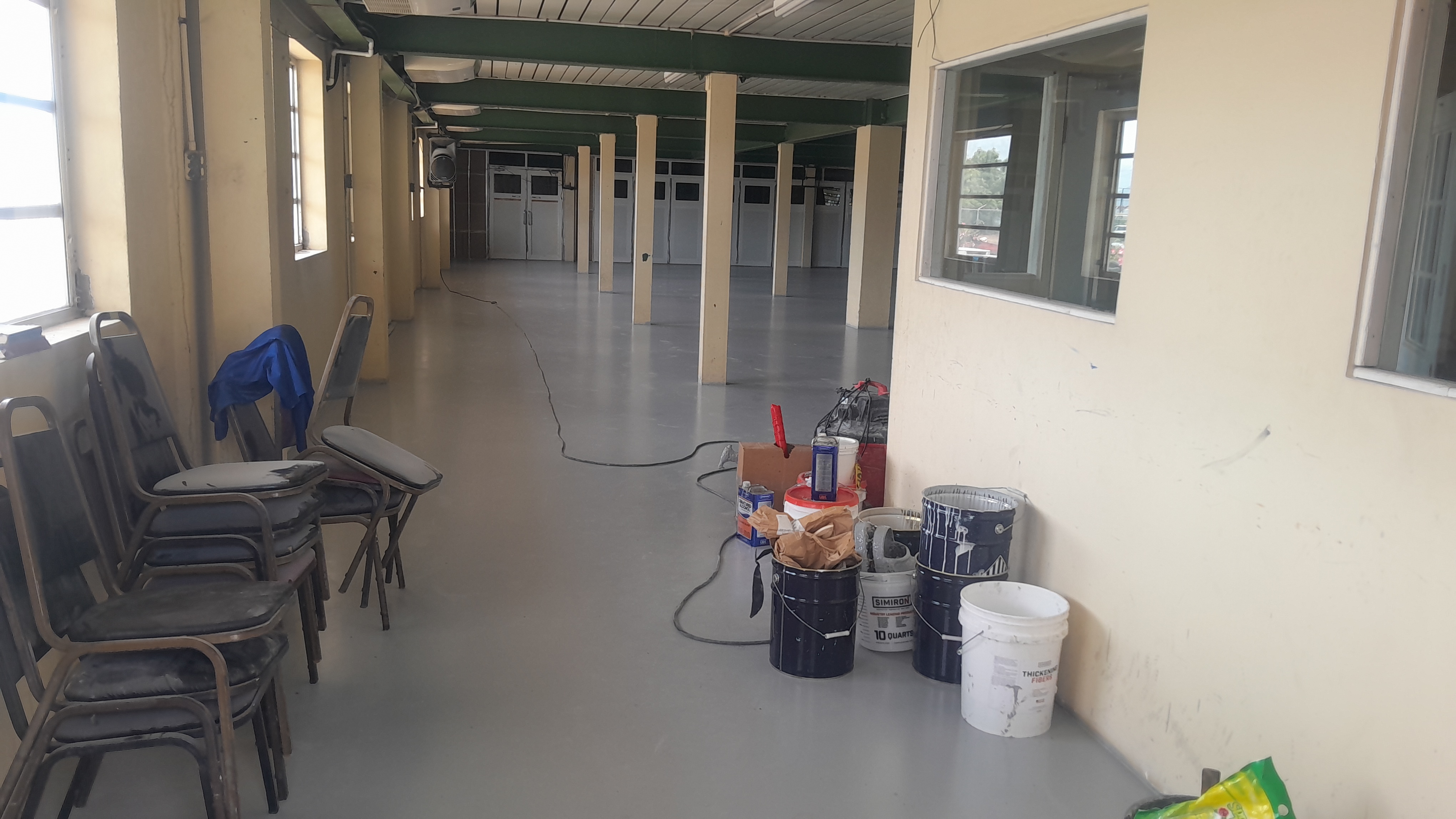 Church renovation progress