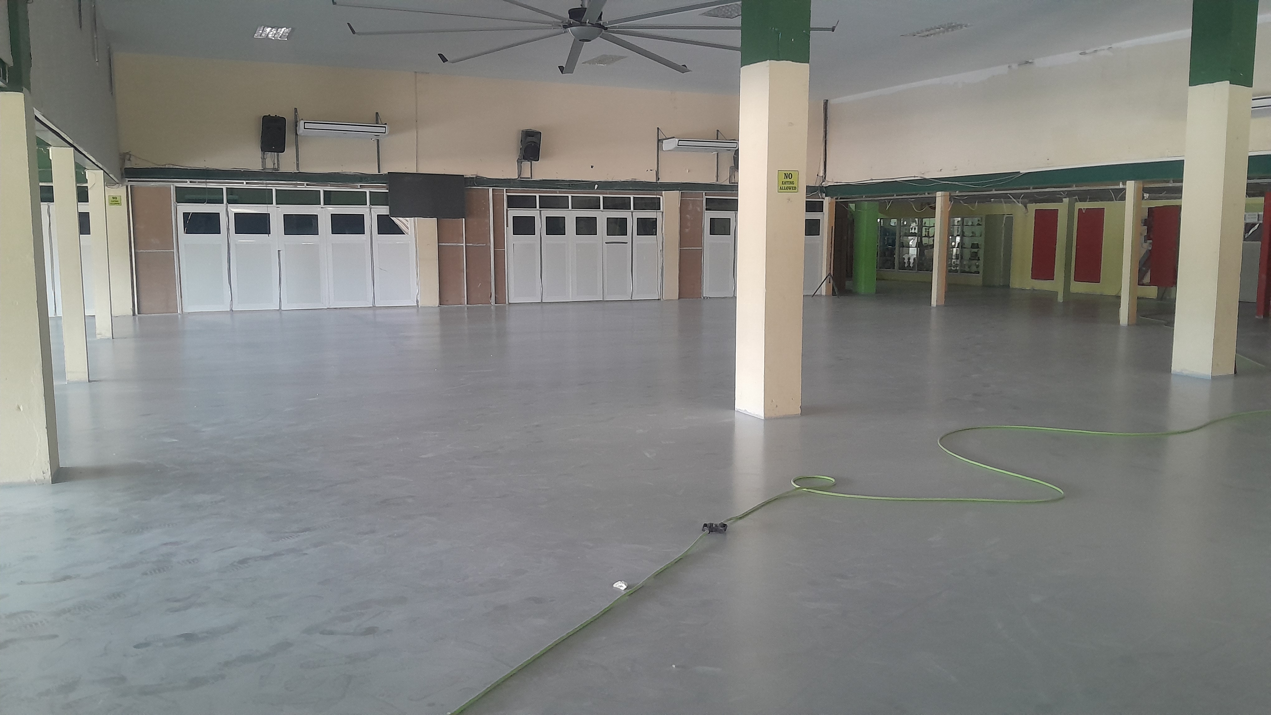Church renovation progress